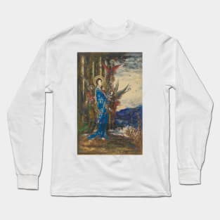 Les Epreuves by Gustave Moreau Long Sleeve T-Shirt